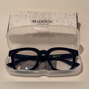 Madison Navy Blue Women's Glasses